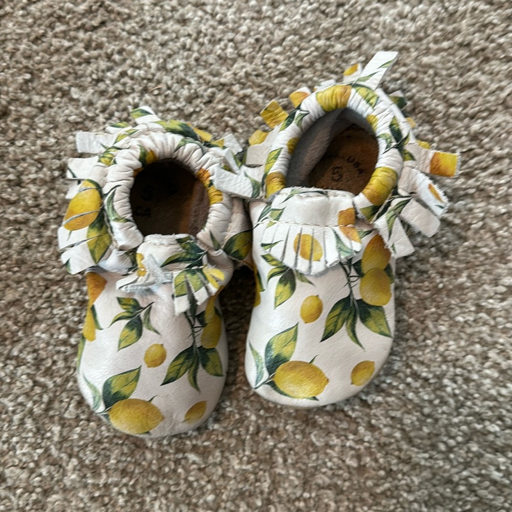 Freshly Picked Soft Sole Lemon Moccasins